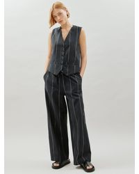 Albaray - Tailored Stripe Trousers - Lyst