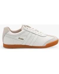 Gola - Classics Harrier 001 Leather Lace Up Trainers - Lyst