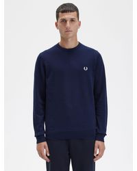 Fred Perry - Classic Crew Neck Knit Jumper - Lyst