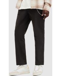 AllSaints - Rhode Organic Cotton Blend Trousers - Lyst
