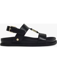 Radley - Bury Walk 2.0 Leather Luxe Footbed Sandals - Lyst