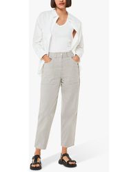 Whistles - Tessa Stripe Casual Trousers - Lyst