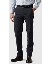 Rodd & Gunn - Thomas Road Custom Fit Stretch Cotton Short Leg Length Trousers - Lyst