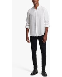 Superdry - Casual Linen Long Sleeve Shirt - Lyst