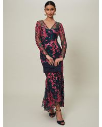 Phase Eight - Collection 8 Trisha Embroidered Floral Maxi Dress - Lyst