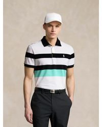 Ralph Lauren - Polo Golf Tailored Fit Performance Stripe Polo Shirt - Lyst
