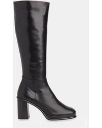Whistles - Clara Leather Knee High Boots - Lyst