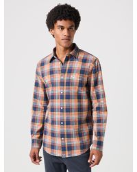 Wrangler - Long Sleeve 1 Pocket Shirt - Lyst