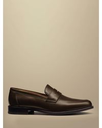 Charles Tyrwhitt - Leather Apron Loafers - Lyst