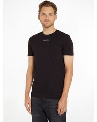 Calvin Klein - Jeans Stacked Logo T-shirt - Lyst