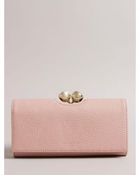 Ted Baker - Rosyela Grained Leather Purse - Lyst