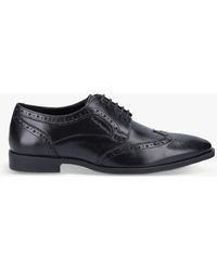 Hush Puppies - Elliot Brogue Leather Shoes - Lyst