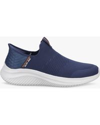 Skechers - Ultra Flex 3.0 Smooth Step Wide Trainers - Lyst
