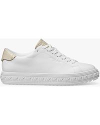 Michael Kors - Michael Grove Leather Lace Trainers - Lyst