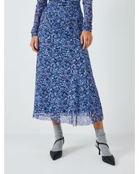 FABIENNE CHAPOT - Jessy Floral Print Midi Skirt - Lyst