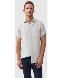 Rodd & Gunn - Palm Beach Linen Sports Fit Short Sleeve Shirt - Lyst