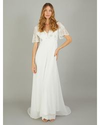 Monsoon - Liz Embroidered Bridal Maxi Dress - Lyst
