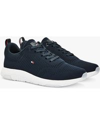 Tommy Hilfiger - Corporate Knit Runner Trainers - Lyst