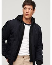 Superdry - Military Hooded Ma1 Bomber Jacket - Lyst