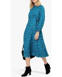 monsoon larna leopard print dress