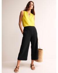Boden - Pull-on Cotton Doublecloth Trousers - Lyst