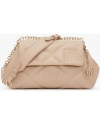 DKNY - Crosstown Leather Quilted Flap Over Bag - Lyst