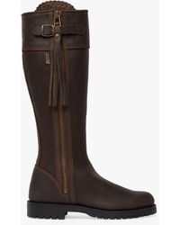 Penelope Chilvers - Stand Wide Calf Fit Tassel Knee Boots - Lyst