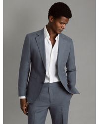 Reiss - Kin Linen Tailored Jacket - Lyst