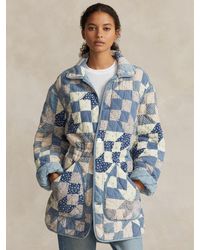 Ralph Lauren - Polo Patchwork Quilted Cotton Jacket - Lyst