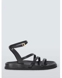 John Lewis - Lama Leather Strappy Footbed Sandals - Lyst