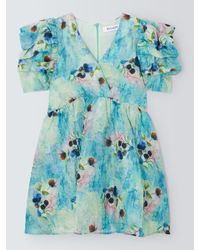 Elliatt - Radiant Floral Print Mini Dress - Lyst