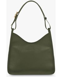 Longchamp - Le Foulonné Medium Leather Shoulder Bag - Lyst