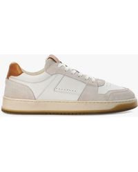 Dune - Tylor Suede And Leather Low Top Trainers - Lyst