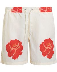 AllSaints - Roze Swim Shorts - Lyst