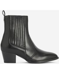 Barbour - Elsa Chelsea Leather Boots - Lyst