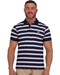 Raging Bull - Tram Stripe Jersey Polo Shirt - Lyst