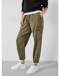 Hush - Washed Cargo Trousers - Lyst