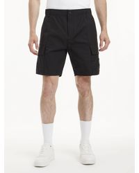 Calvin Klein - Plain Utility Shorts - Lyst