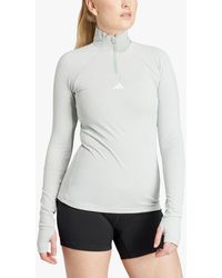 adidas - Techfit Cold.rdy 1/4 Zip Long Sleeve Training Top - Lyst