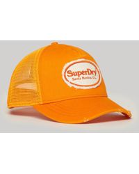 Superdry - Mesh Embroidery Baseball Cap - Lyst