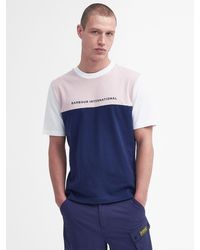 Barbour - International Mondrian Colour T-shirt - Lyst