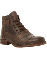 dune simon leather boots