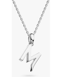 Kit Heath - Skript Collection Signature Initial Pendant Necklace - Lyst