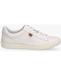 Josef Seibel - Claire 01 Leather Lace Up Trainers - Lyst