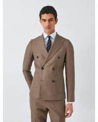 John Lewis - Cambridge Regular Fit Double Breasted Suit Jacket - Lyst