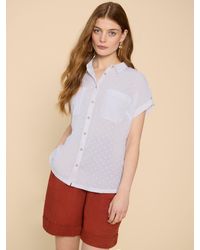 White Stuff - Ellie Organic Cotton Shirt - Lyst