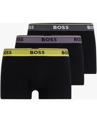 BOSS - Boss Essential Style Trunks - Lyst