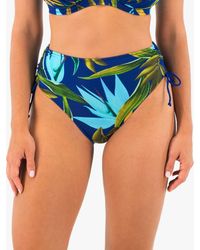Fantasie - Pichola Tropical Print High Waist Bikini Bottoms - Lyst