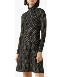warehouse georgia stripe dress