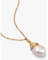 Daisy London - Baroque Pearl Pendant Necklace - Lyst